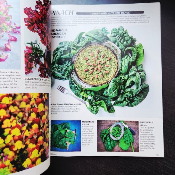 The Whole Seed Catalog 2024 Book Magazine Coffee Table Decor Baker Creek Heirloo - Picture 6 of 14